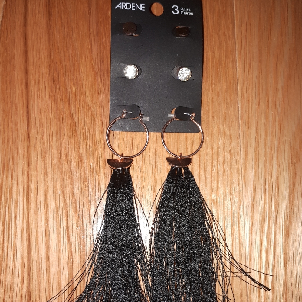 Earrings set of 3